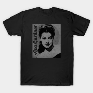 Ava Gardner BW T-Shirt